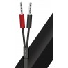 Audioquest Q2 - 2 x 3 m - Câble monté sur fiche bananes.