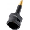 Audioquest adaptateur Toslink mini-jack - optique