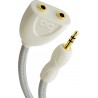 AUDIOQUEST FLX Mini-Splitter 3,5 mâle - 2 X 3,5 femelle